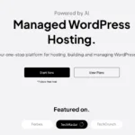 10Web AI WordPress hosting solution for bloggers, small businesses, and agencies